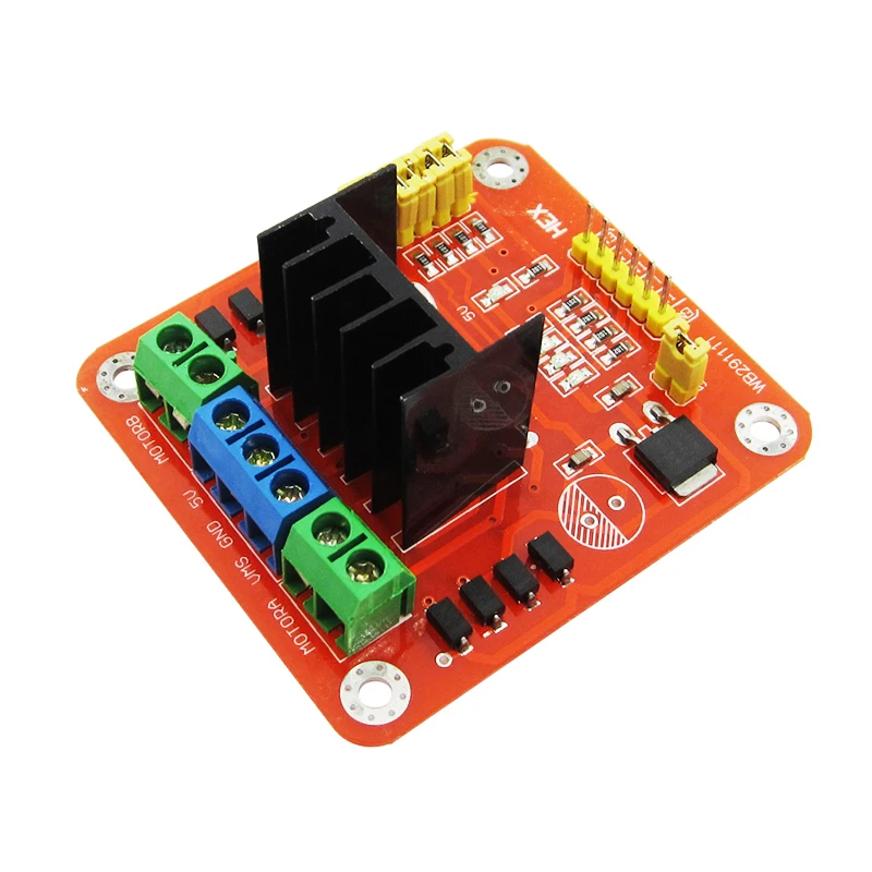 L298 L298N Dual Bridge DC Stepper Motor Driver Shield Module Expansion Controller Board