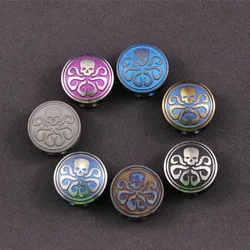 1PC Titanium Alloy Knife Beads Lanyard Pendant Knife Fall Paracord Bracelet Beads DIY Small Pendant Accessories EDC Pocket Tool