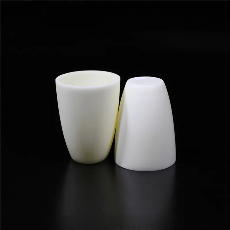 99.3% alumina crucible / 500ml / Arc-Shaped / corundum crucible / Al2O3 ceramic crucible / Sintered crucible