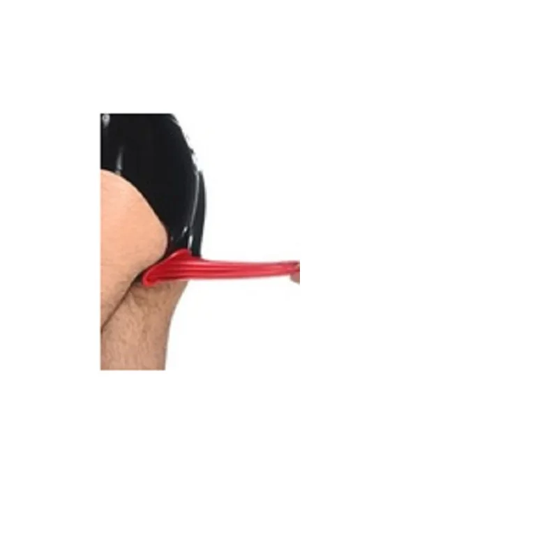 Accessories latex Anal Sheath which can be DIY glued to the pants or catsuits fetish 2 size Handmade optional