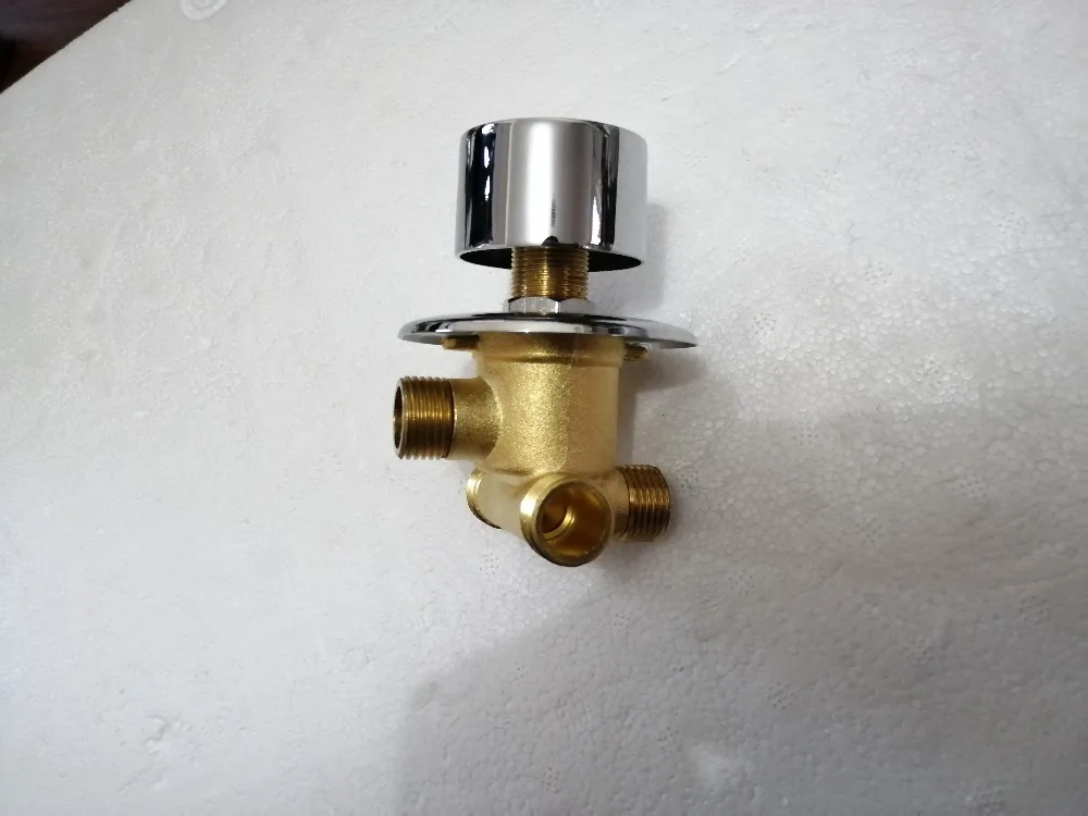 MTTUZK deck mounted 2/3/4/5 Ways water outlet brass shower tap screw or intubation split shower cabin shower room mixing valves