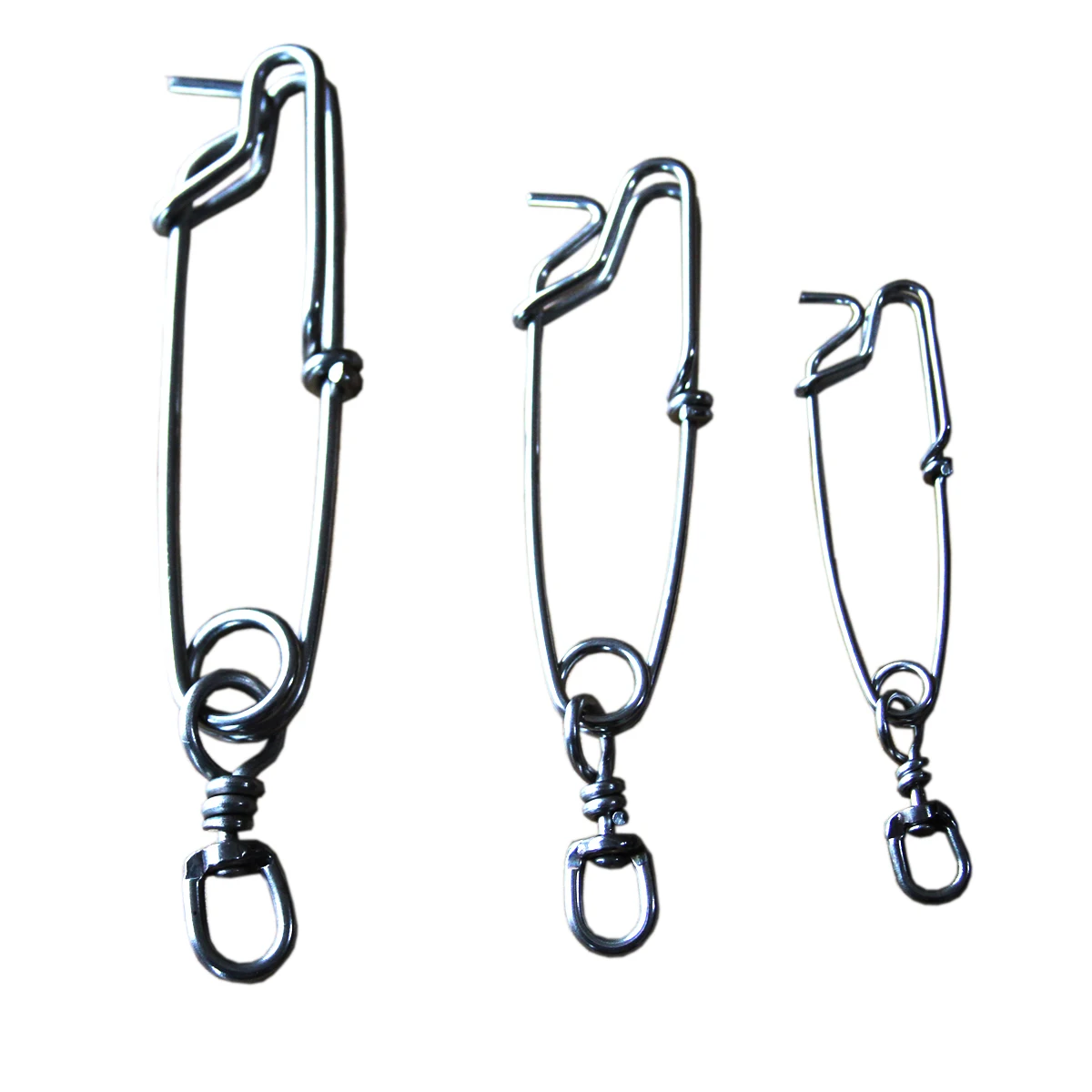 Long Line Fishing Tuna Clips, Stainless Steel Clip Branch Hangers, Swivel Duo Lock Snaps