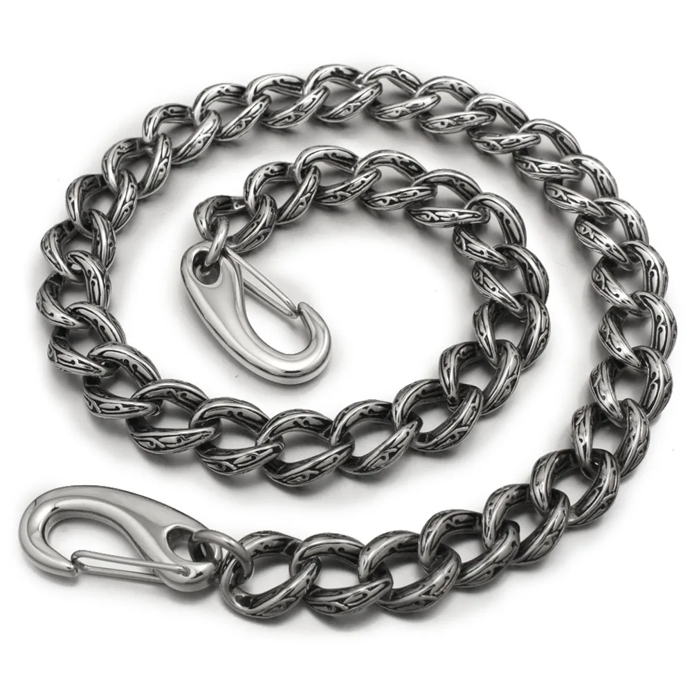 

316L Stainless Steel 14" ~ 36" Mens Biker Rock Punk Wallet Chain 5C016WC 3P1