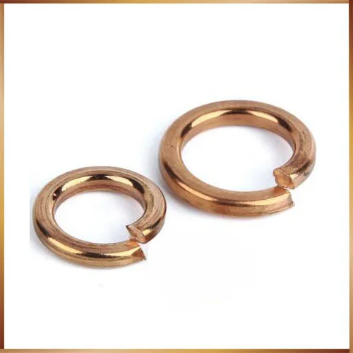 copper washer DIN127 M3 M4 M5 M6 M8 M10 M12 Red Bronze Copper Brass Gasket Ring Split Spring Lock Washer