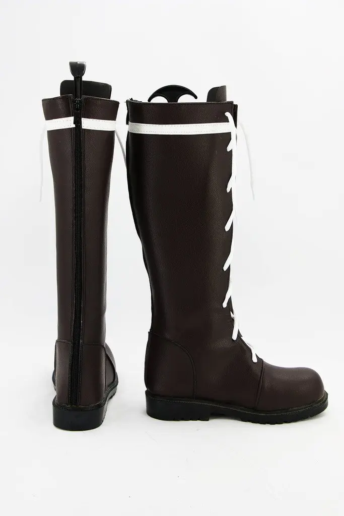 Kuroshitsuji Mey Rin Shoes Cosplay Black Butler Mey Rin Cosplay Boots Shoes Custom Made Any Size