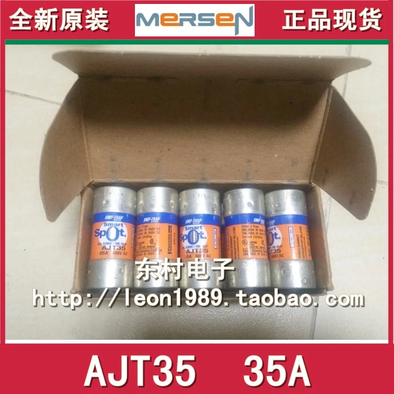 [SA]MERSEN Fuse Amp-Trap fuses AJT-10 AJT-12 AJT-15 AJT-20 AJT-25 AJT-30 AJT-35 AJT-40 AJT-45 AJT-50 AJT-60 600V--10PCS/LOT