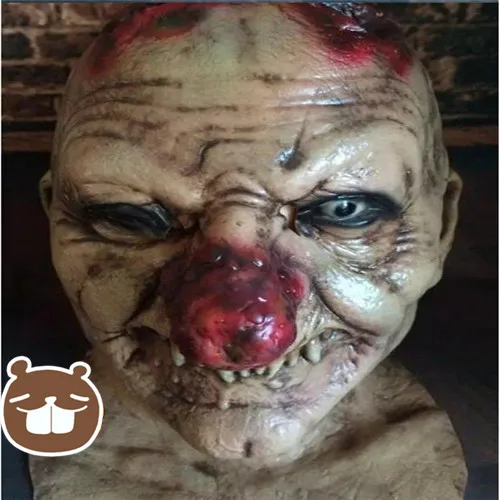 Halloween Party Cosplay Zombie Horror Clown mask latex bloody scary halloween mask adutl costume party cosplay Goblin Mask