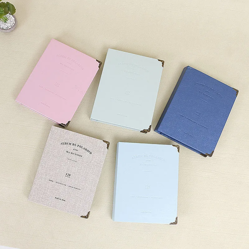 120 Pockets Mini Film Photo Album for Fujifilm Instax Mini 12 11 9 8 7s 70 25 90 Photo Film Paper Card Collect Book