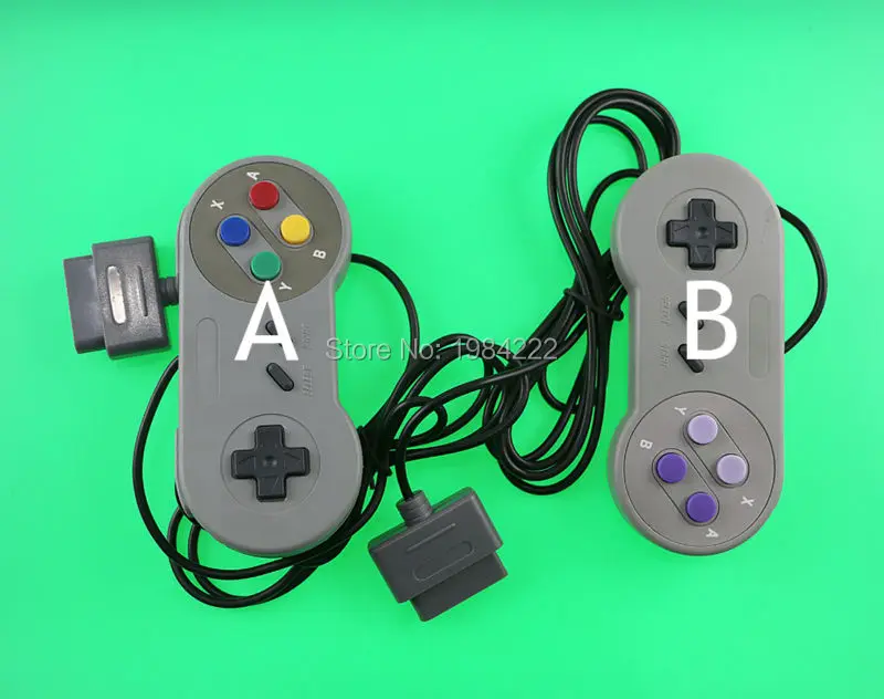 12PCS/LOT Retro Super for Nintendo SNES Controller for Nintendo SNES System Console control pad