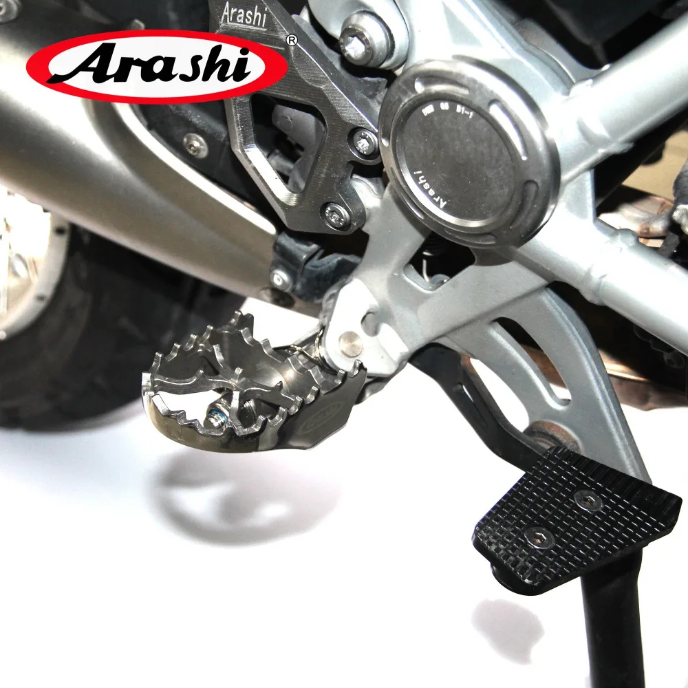 

Arashi For BMW R1200GS / GSA / ADV 2013 - 2018 Front Foot Pegs Alumium Motorcycle Footrest Rider R 1250 R1250GS F750GS F850GS