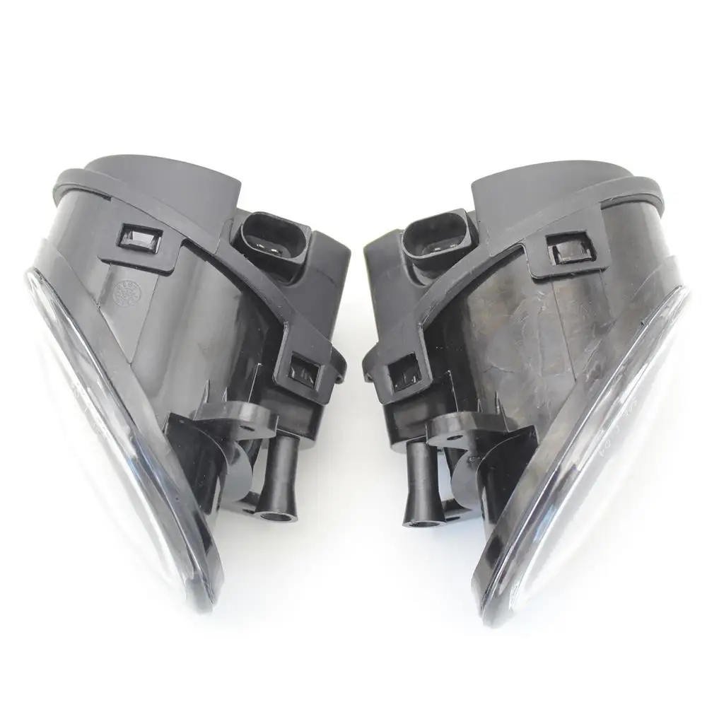 2Pcs For Audi A6 C6 2005 2006 2007 2008 Car-styling Front Halogen Fog Light Fog Lamp Assembly With Bulb
