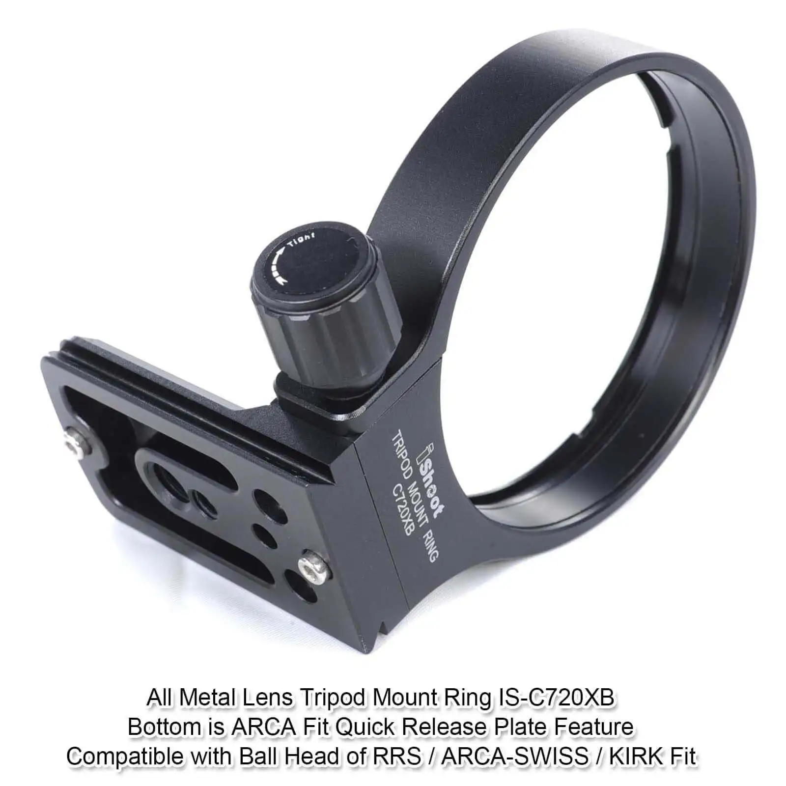 Metal Lens Support Collar Tripod Mount Ring for Canon EF 100-400 F/4.5-5.6L IS USM, 300 F/4L IS USM, EF 70-200 f/2.8L IS III USM