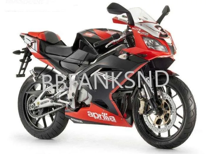 Injection mold Fairing kit for Aprilia RS125 06 07 08 09 10 11 RS 125 2006 2007 2011 ABS Red black Fairings set