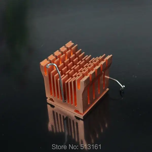 2ピースアルミニウムクーラーヒートシンクdiyノースブリッジゴールデンクーリングヒートシンク