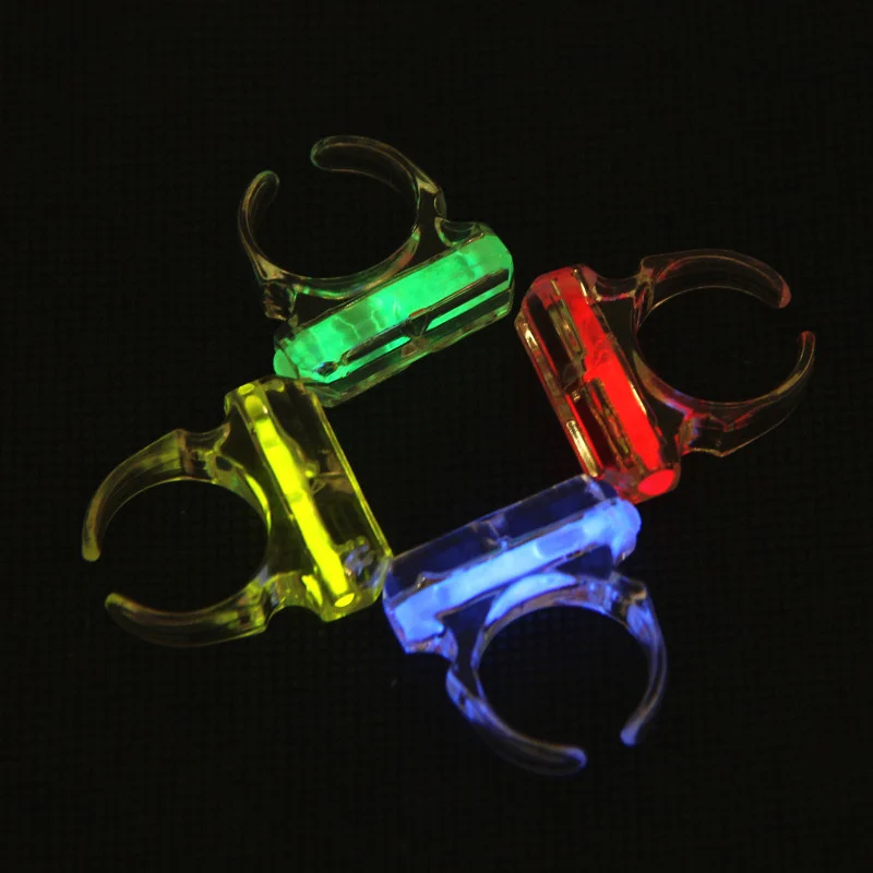 Glow Stick Earrings Blinking Glowing Light Sticks Finger Rings Children Light Up Toys Glow Party Christmas New Year F20172958