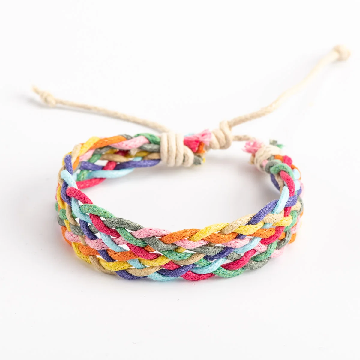 Hand Made Rope Bracelet traditional boondoggle Necklaces 1 PCSVintage Charms Rope Bracelets #HY505