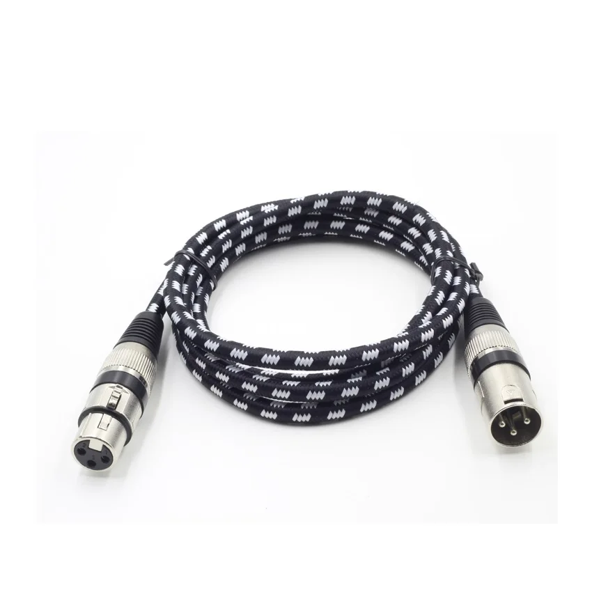 High-quality XLR Microphone Cable XLR to XLR Male To Female Mixer Amplifier Audio Line Professional Customization