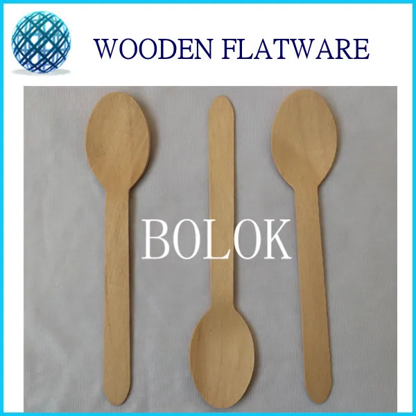 

200pcs/lot Disposable Rustic Wood Spoon Grade A 14cm Wooden Flatware Cutlery Camping Party Cake Decoation Wedding Food Yogurt