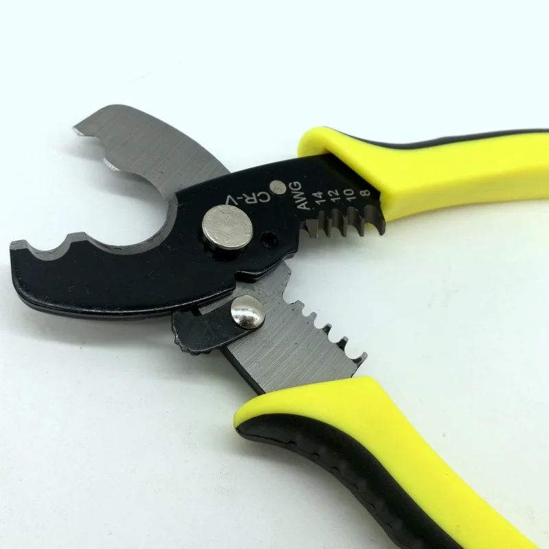 Wire Stripper 2 in 1 Round Cable Cutter & Stripping tool