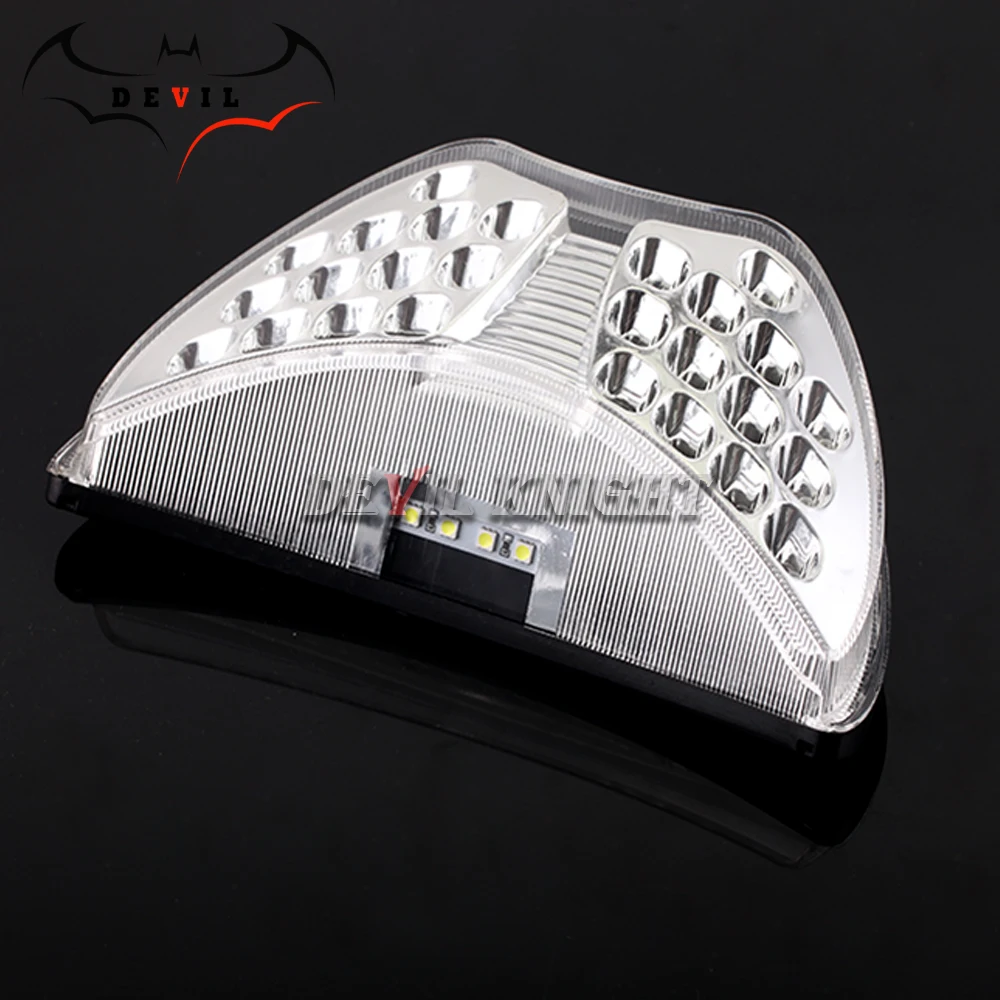 Motorcycle LED Rear Turn Signal Tail Stop Light Lamps Integrated For Honda CBR 600 CBR600 F4 1999 2000 99 00 F4I 2004 2005 2006