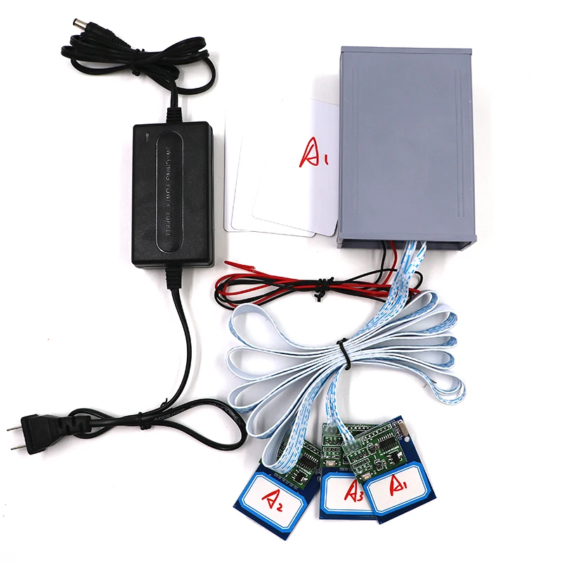 

Room Escape Props 3 Rfid Reader,3 IC Card One to One to Unlock Chamber of Secrets Game Prop