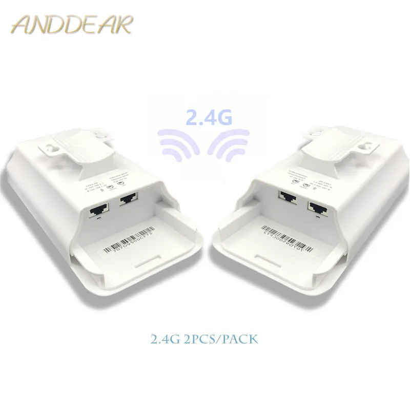 

2 pieces 1-3 km 300 Mbit open router CPE 2.4G wireless access point router Wi-Fi bridge extension center router with 24 V POE