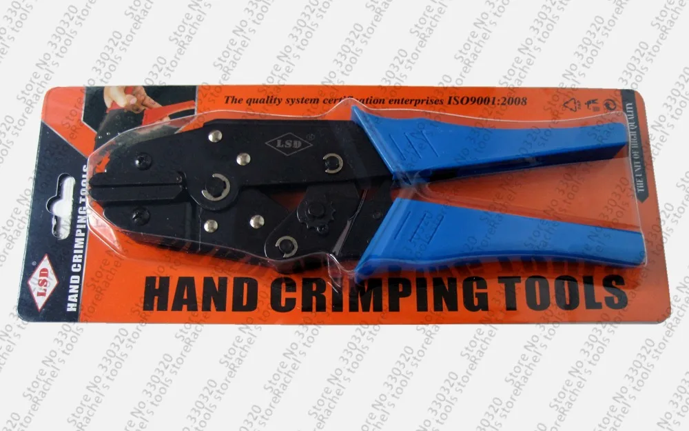 Hand crimping pliers for heating film non-insulated terminals ratchet crimping tools mini crimping tool LS-02