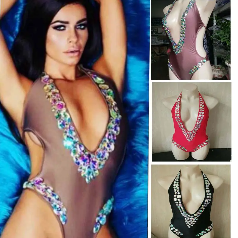 

2018 VENUS VACATION new arrival latest summer diamond beachwear sexi rhinestone bikini swimwear crystal swimsuit