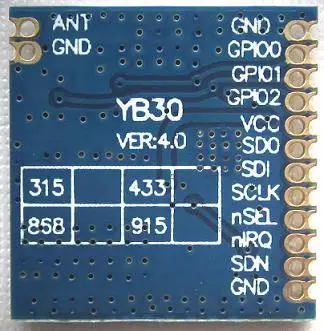 SI4432 Wireless Module  433M max open area 1800m small size