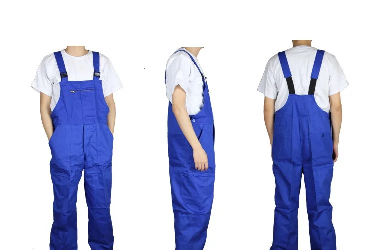 Work Overalls Mens Protective Coverall Repairman Jumpsuits Trousers Work Uniforms Wear Clothes Plus Size Sleeveless Cargo Pants