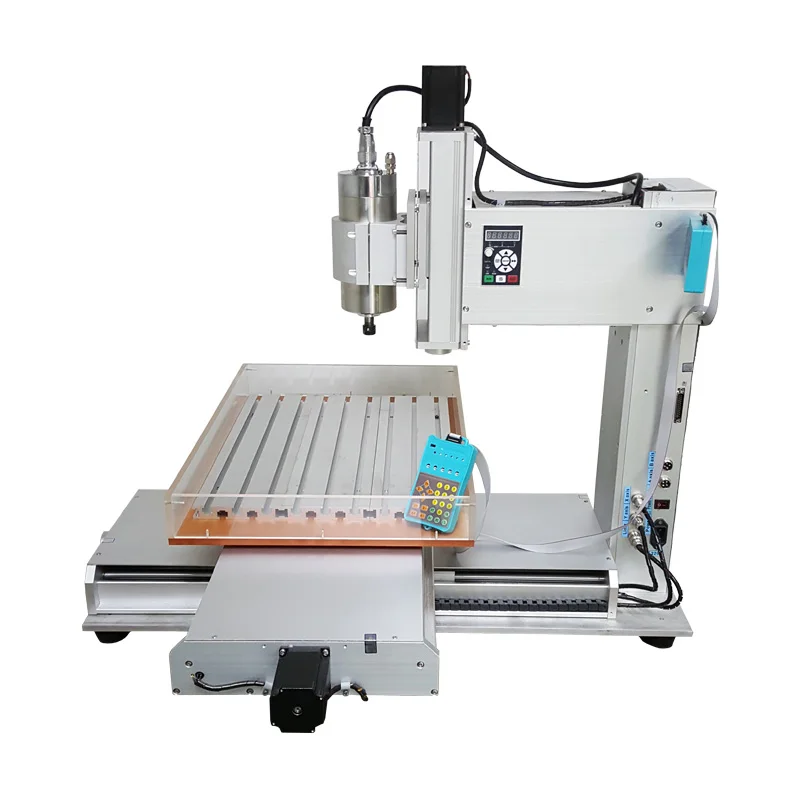 LY 5axis 2.2kw 6040 CNC Router Column Aluminum Engraving Milling Machine Vertical Type 3 4 5 Axis 2200w Spindle Motor for Metal