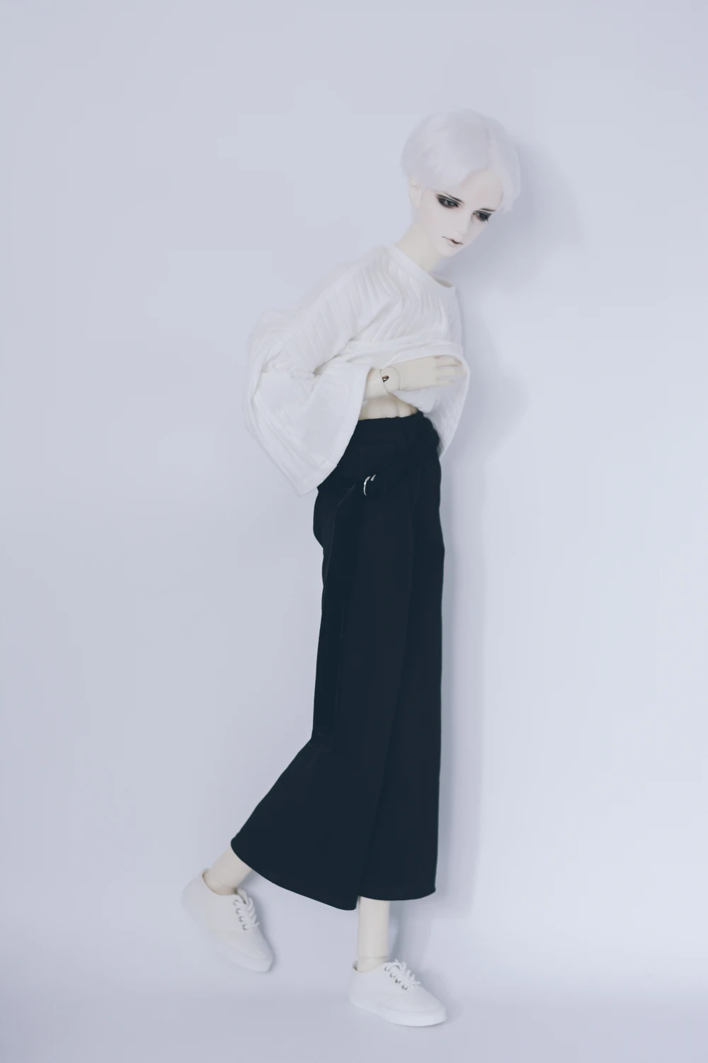 1/4 1/3 Skala BJD Hose mit weitem Bein für BJD/SD SD13 Mädchen SSDF ID75 Onkel Puppenkleidungszubehör Puppe und andere nicht im Lieferumfang enthalten D2661