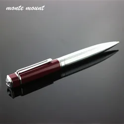 Luxury diamond pen Silver Rollerball Pen High Quality Metal Steel Ballpoint Pens with Original Gift Case Office Supplies Gifts