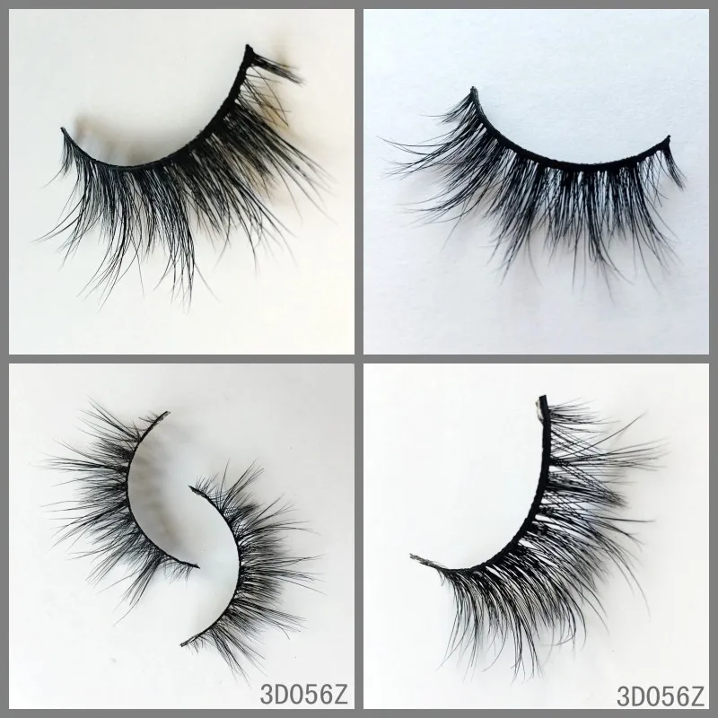 IN USA NEW Lashes 50Pairs Russian Strip Lashes 3D Mink Eyelashes Natural Long Reusable Fluffy eyelashes extensions