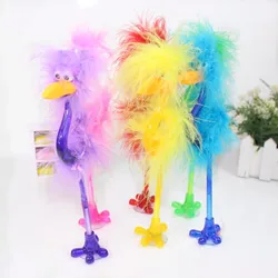 20 Pcs Cartoon Feather Ballpoint Pen/Flamingo Ostrich Creative Stationery /Office Supplies/Children Student Prize Gift