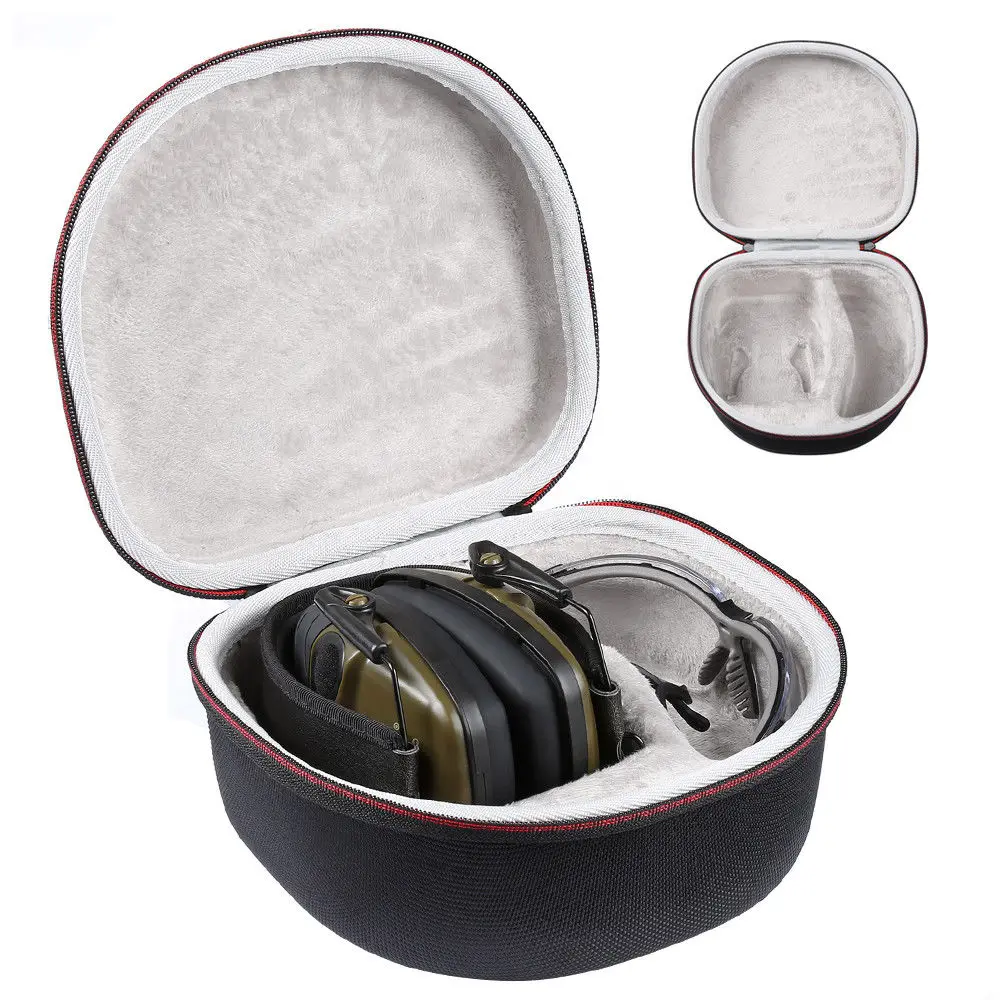 

Case for both Howard Leight by Honeywell Impact Sport Earmuff and Genesis Sharp-Shooter Safety Eyewear Glasses