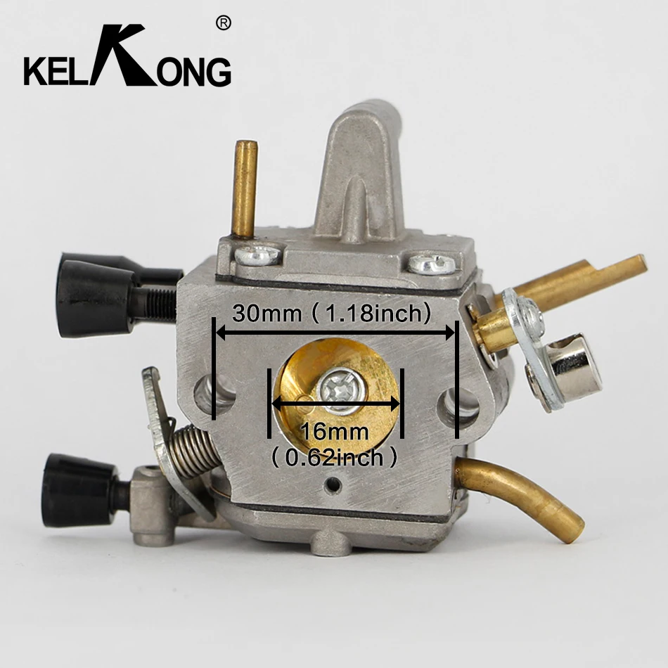 KELKONG Carburetor Carb For STIHL FS120 FS200 FS200R FS250 FS300 FS350 Trimmer Weedeater Brush Cutter 4134 120 0653