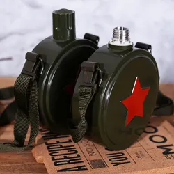 560/800ml Stainless Steel 304 Hip Flask Camouflage Military Kettle Sports Outdoor Army Flagon Camping Bicycle My Water Bottle
