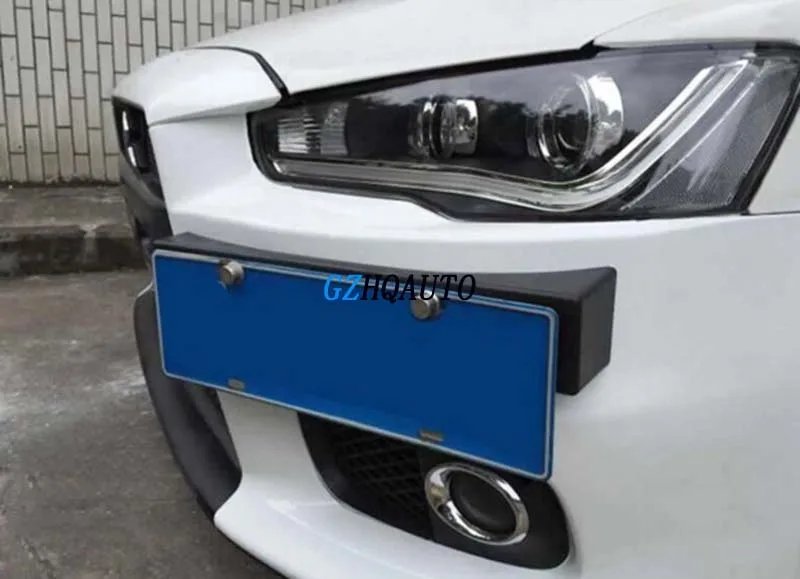 Car Accessories License Frame For Mitsubishi Lancer EX Modified Evo Surrounded Special License Plate Frame