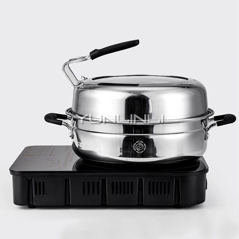 Sức Khỏe Hấp Nồi Lẩu Hấp Máy Hải Sản Hấp Nồi LX-DZH-200A1