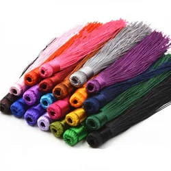 10pcs/lot 12cm Cotton Tassel Hanging Rope Fringe for Sewing Curtains Garments Home Decor Jewelry Craft Accessories