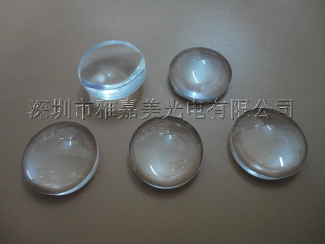 optical convex lens Diameter 18mm Height 6.9mm Plano convex LED lens ,Focusing optical lens