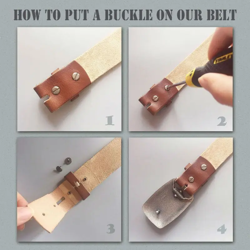 Heldere Zilveren Emaille Lange Hoorn Ster 3 Oz Rvs Kolf Riem Buckle