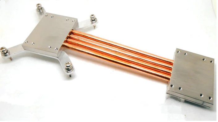 

1155 1150 250mm Heat Pipe Radiator DIY kits Coordinate With all aluminum Chassis Build Mute Computer CPU radiator Fin