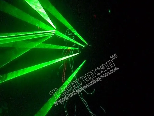 Green laser gloves Stage glove Performance glove Laser dance equipment Laser display products party KTV Stage equipment