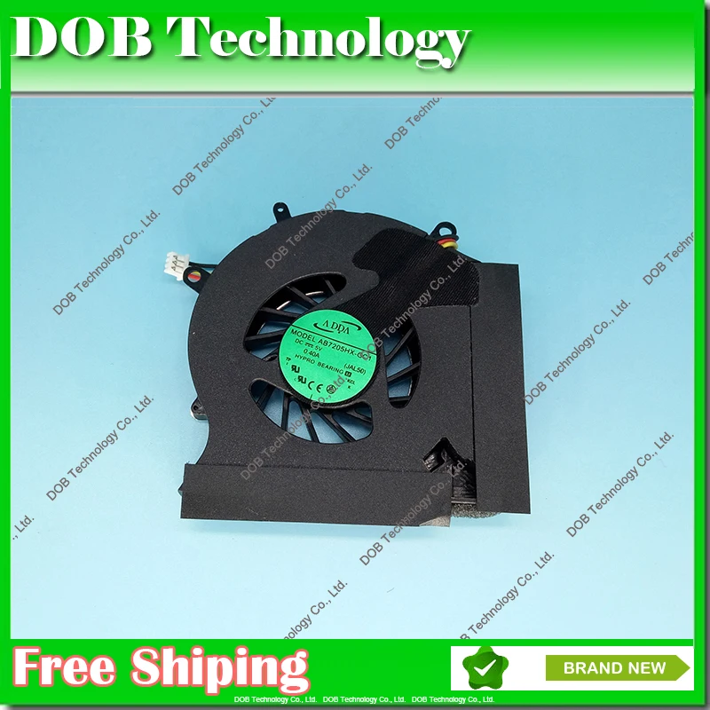 

CPU fan for HP DV3 DV3Z CQ35 laptop Cooling fan DV3 CQ35 fan dv3-1000 dv3-2000 dv3-2005ee AB6205HX-GE3 KJW10