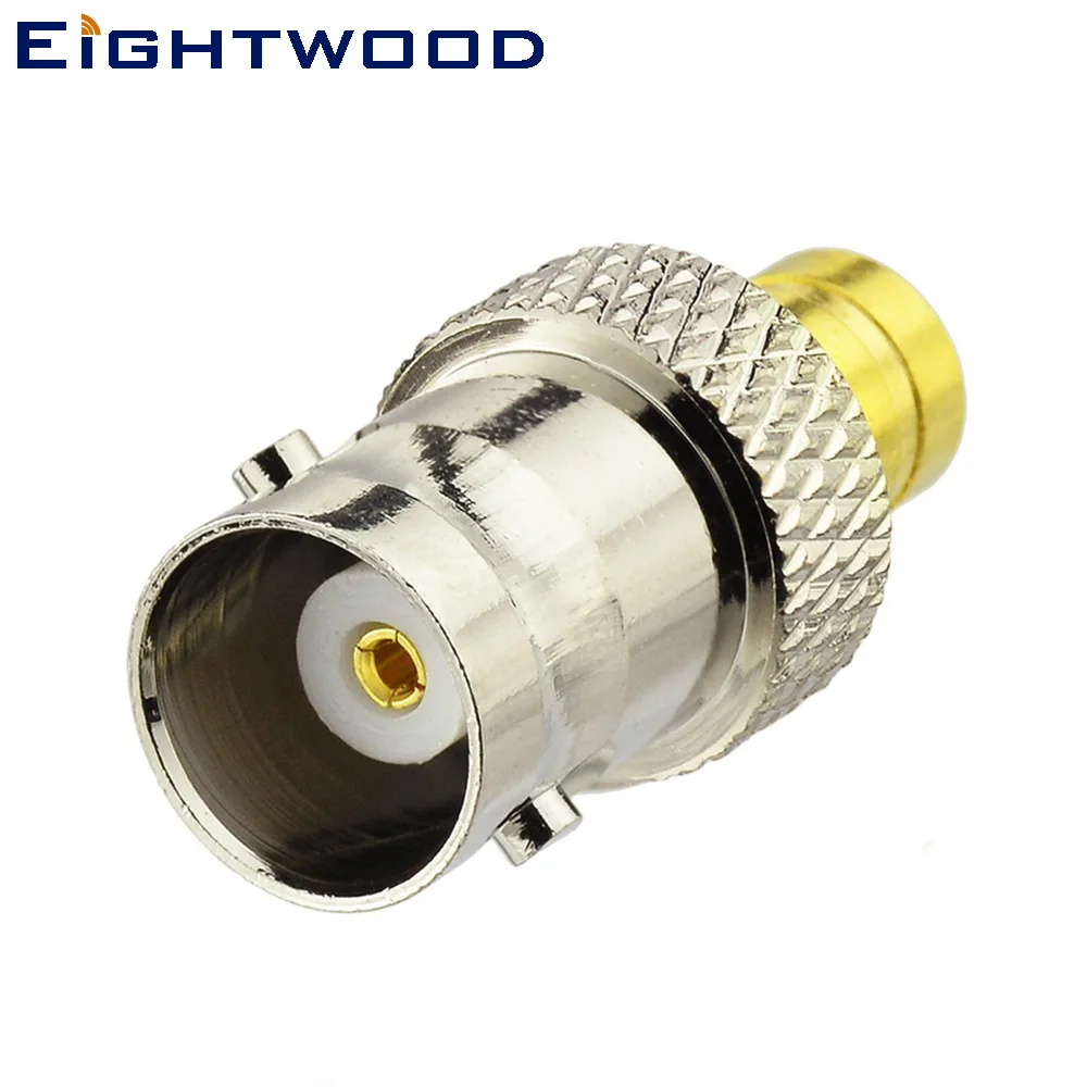 Eightwood Car Satellite BNC to SMB RF Coax Adapter BNC Female to SMB Male Connector for SIRIUS XM DAB Radio Antenna Aerial