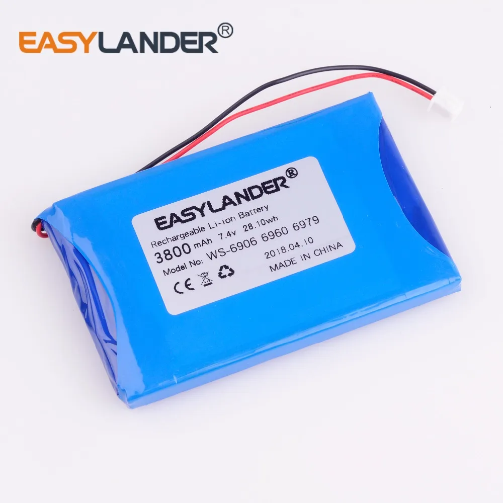 

7.4V 3800mAh battery For satlink WS-6912 WS-6918P WS-6922 WS-6932 WS-6935 WS-6936 WS-6966 WS-6965 WS-6966 WS-6969 Hd Dvbs2