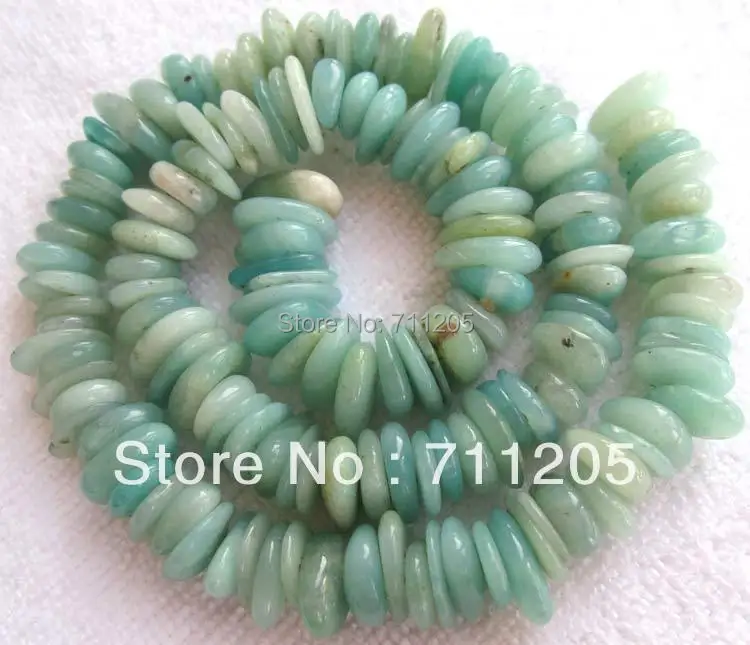 

2-4x8-11mm Natural Amazonite Freeform loose beads 15" ,Min.order is $10 ,we provide mixed wholesale for all items!