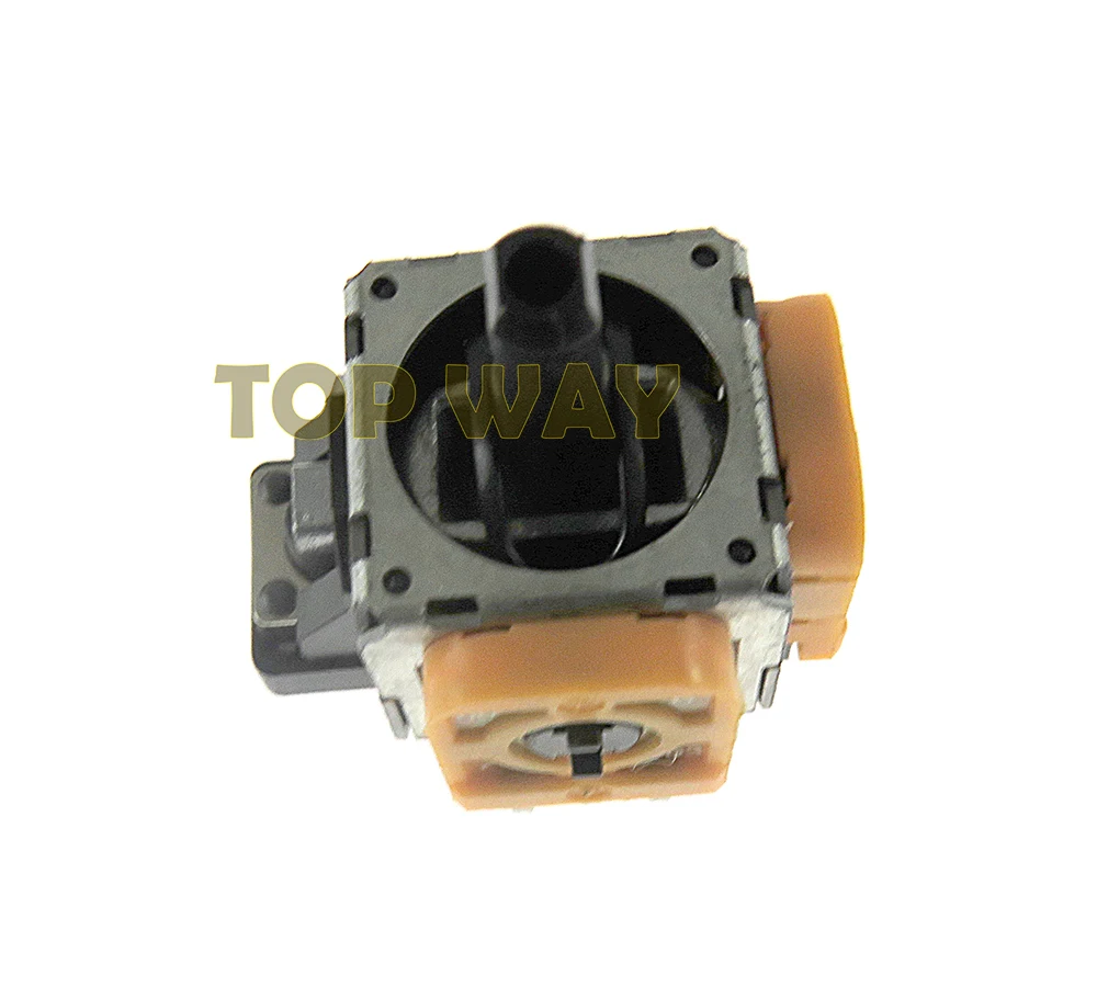 Reemplazo de Joystick analógico basculante 3D Original, 2 uds., amarillo, para PlayStation 4, PS4, controlador inalámbrico Con